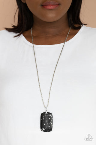 Paparazzi Accessories - Fundamentally Funky - Black Necklace