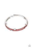 Paparazzi Accessories - Let Freedom BLING - Red Bracelet