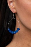 Paparazzi Accessories - Let It Slide - Blue Earring