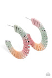 A Chance of RAINBOWS - Multi Hoop Earring - Paparazzi Accessories