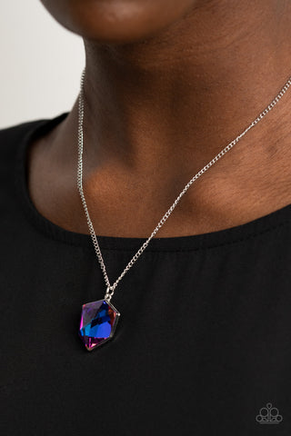 Paparazzi Accessories - Stellar Serenity - Purple Necklace