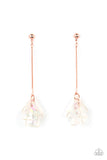 Paparazzi Accessories - Keep Them In Suspense - Copper Earring