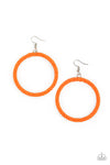 Paparazzi Accessories - Beauty and the BEACH - Orange Earring