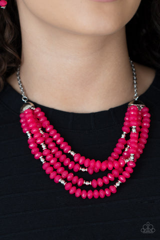 Paparazzi Accessories - Best POSH-ible Taste - Pink Necklace
