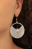 Paparazzi Accessories - Record-Breaking Brilliance - White Earring