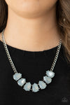 Paparazzi Accessories  - Above The Clouds - Silver Necklace