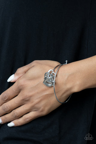 Paparazzi Accessories - A Charmed Society - Silver Bracelet