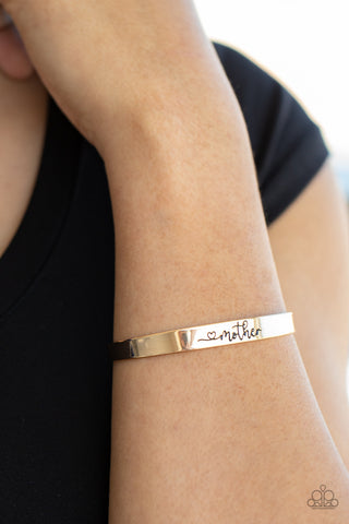 Paparazzi Accessories - Sweetly Named - Gold Bracelet