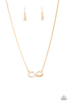 Paparazzi Accessories  -Forever Your Mom - Gold Necklace