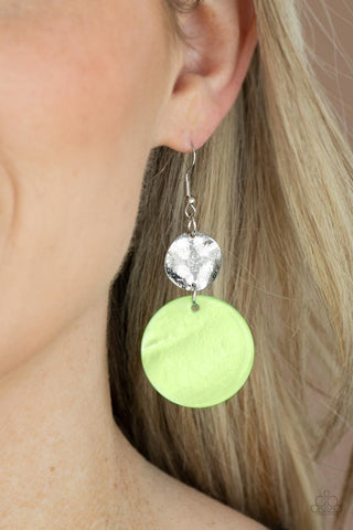 Paparazzi Accessories - Opulently Oasis - Green Earring