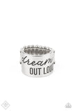 Paparazzi Accessories - Dream Louder Inspirational Silver Ring