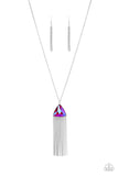 Paparazzi Accessories  - Proudly Prismatic - Pink Necklace