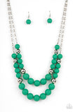 Paparazzi Accessories - Vivid Vanity - Green Necklace