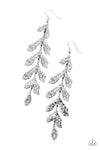 Paparazzi Accessories - Lead From the FROND - Silver Earring