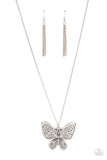 Paparazz Accessories  - Butterfly Boutique - Silver Necklace
