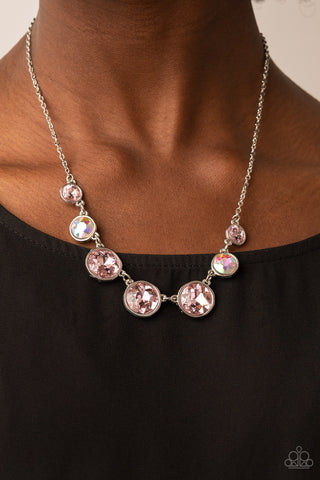 Paparazzi Accessories  - Pampered Powerhouse - Pink Necklace