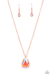 Paparazzi Accessories - Illustrious Icon - Copper Necklace