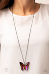 Paparazzi Accessories  - The Social Butterfly Effect - Multi Necklace