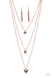 Paparazzi Accessories  - Follow the LUSTER - Copper Necklace