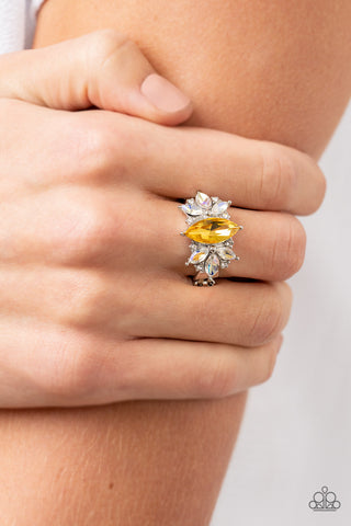 Paparazzi Accessories  - Luxury Luster - Yellow Ring