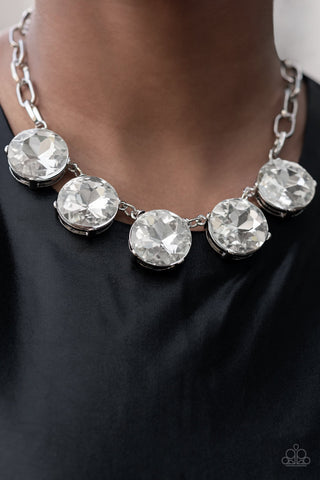 Paparazzi Accessories - Limelight Luxury - White Necklace