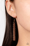 Paparazzi Accessories  - Planted Possibilities - Copper Inspirational Necklace