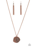 Paparazzi Accessories  - Planted Possibilities - Copper Inspirational Necklace