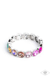 Number One Knockout - Multi Stretchy Bracelet  - Paparazzi Accessories