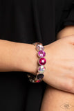 Number One Knockout - Multi Stretchy Bracelet  - Paparazzi Accessories