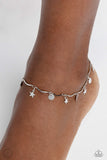 Paparazzi Accessories  - BEACH You To It - Silver Anklet