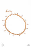 Paparazzi Accessories  - WATER You Waiting For? - Gold Anklet