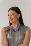 Paparazzi Accessories - Emerald City Couture - Blue Necklace