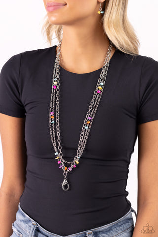 Seize the Stacks - Multi Lanyard Necklace  - Paparazzi Accessories