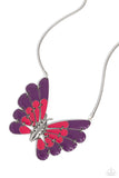 Moth Maven - Purple Butterfly Necklace 🦋  - Paparazzi Accessories