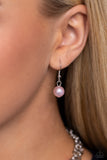 Eclectic Embellishment - Pink Necklace - Paparazzi Accessories