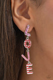 Admirable Assortment - Pink Heart 💕 Earring  - Paparazzi Accessories