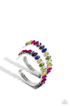 Rainbow Range - Multi Hoop Earring  - Paparazzi Accessories