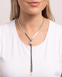 Corporate Cascade - Pink Necklace  - Paparazzi Accessories