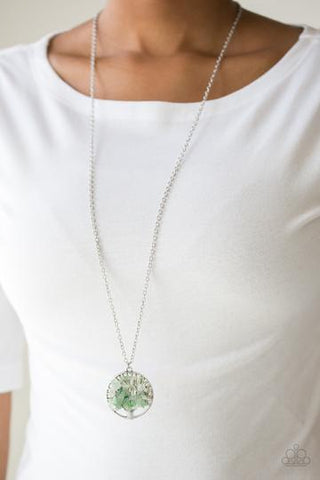 Paparazzi Accessories - Naturally Nirvana - Green Necklace