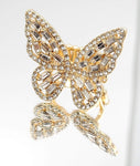 Paparazzi Accessories ~ Flauntable Flutter - Gold Butterfly Ring