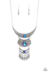 Paparazzi Accessories - Lunar Enchantment - Blue Necklace