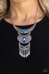 Paparazzi Accessories - Lunar Enchantment - Blue Necklace