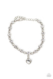 Paparazzi Accessories - True Love Trinket & Truly Lovely - White Necklace and Bracelet