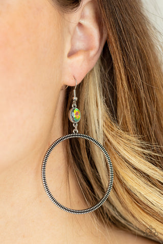 Paparazzi Accessories  - Work That Circuit - Multi Earring