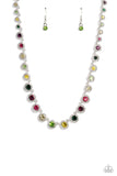 Paparazzi Accessories - Kaleidoscope Charm - Multi Necklace