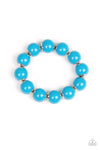 Paparazzi Accessories - Everyday Eye Candy - Blue Necklace & Bracelet Set