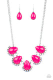 Paparazzi Necklace ~ Ethereal Exaggerations - Pink