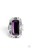 Paparazzi Accessories - Radiant Rhinestones - Purple Ring