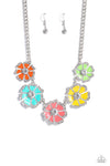 Playful Posies - Multi Necklace - Paparazzi Accessories