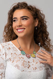 Playful Posies - Multi Necklace - Paparazzi Accessories